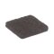 Filc.podložka ČTVEREC HNĚDÁ 30x30mm, tl.3,5mm 6ks