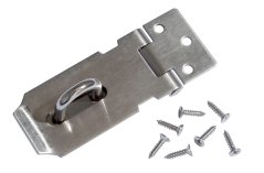 Dveřní nerezové petlice 8,5 cm