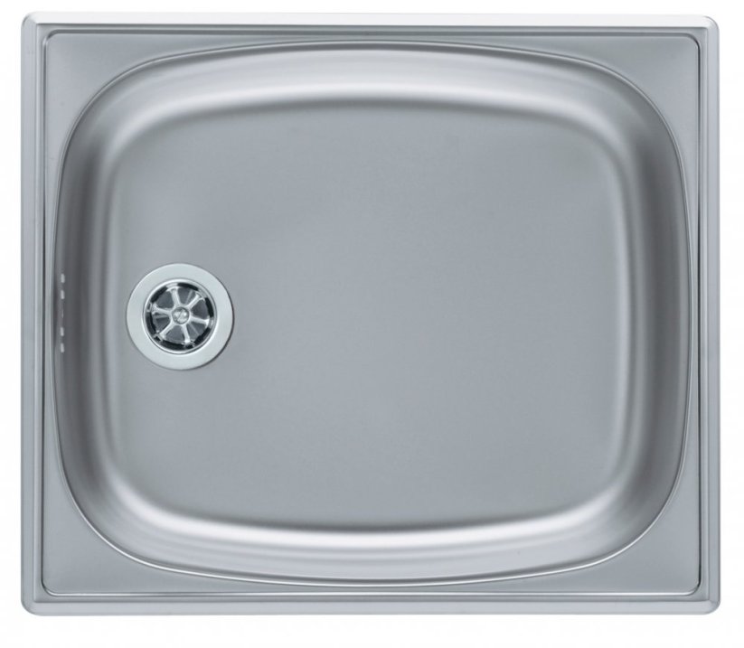 Drez jednoduchý Basic 10 SATIN 1 1/2" vrátane sifónu