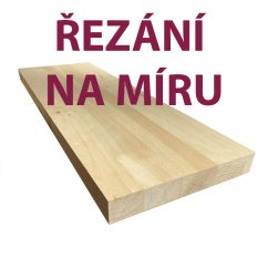 Borovice vejmutovka spárovka průběh řezaná na míru tl. 25 mm B/BC (cena za m3)