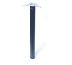 Stolová noha H710/60 mm čierna