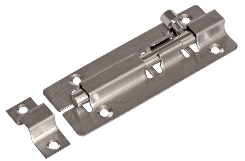 Nerezová dveřní zarážka 115 mm