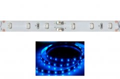 LED pásek 60 LED/m 4,8W/m modrá, gel IP65