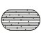 Stolová deska oválná 900 x 900 mm, dub cink, tl. 40 mm A/B (cena za ks)