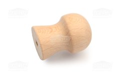 Věšák šatní dřevěný VSD1 surový BUK, pr. 20 mm