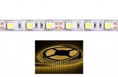 LED pásik 60 LED/m 14,4W/m biela teplá, IP20