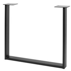 Stolová podnož INDUSTRIA - P, šířka 820mm, mat. černá