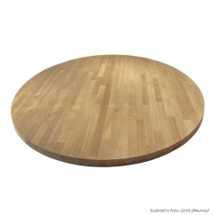 Stolová deska kruhová 700 mm, dub cink, tl. 40 mm A/B (cena za ks)