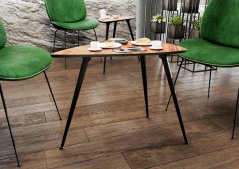 Stolová noha X-LINE, černá