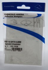 Tlumící podložka OBDELNÍK 85x110mm, tl.0,8mm 1ks