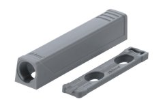 BLUM TIP-ON adaptér přímý, dlouhá verze šedý
