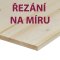 Smrková spárovka průběh řezaná na míru tl.55 mm A/B (cena za m3)