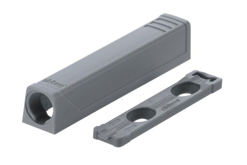 BLUM TIP-ON adaptér přímý, dlouhá verze šedý