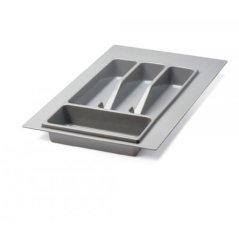 Příborník VOLPATO, š224/270 x h391/490 mm, šedý
