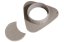 Kabelová průchodka trojúhelníková šedá