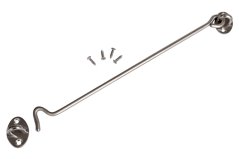 Nerezový hák na dveře / vrata 37 cm