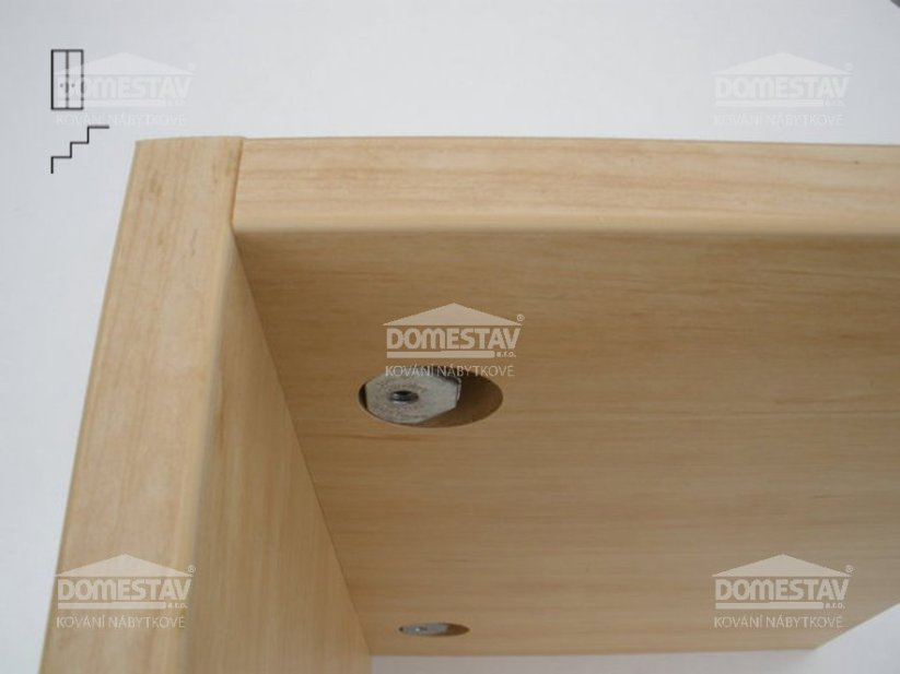 ZIPBOLT Mini KD Excenter pre spoje korpusu 6x43