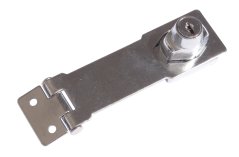 Dveřní petlice uzamykatelná 102 mm