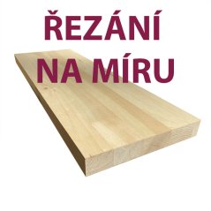 Borovica hladká (vejmutovka) škárovka priebežná rezaná na mieru tl. 25 mm B/BC (cena za m³)