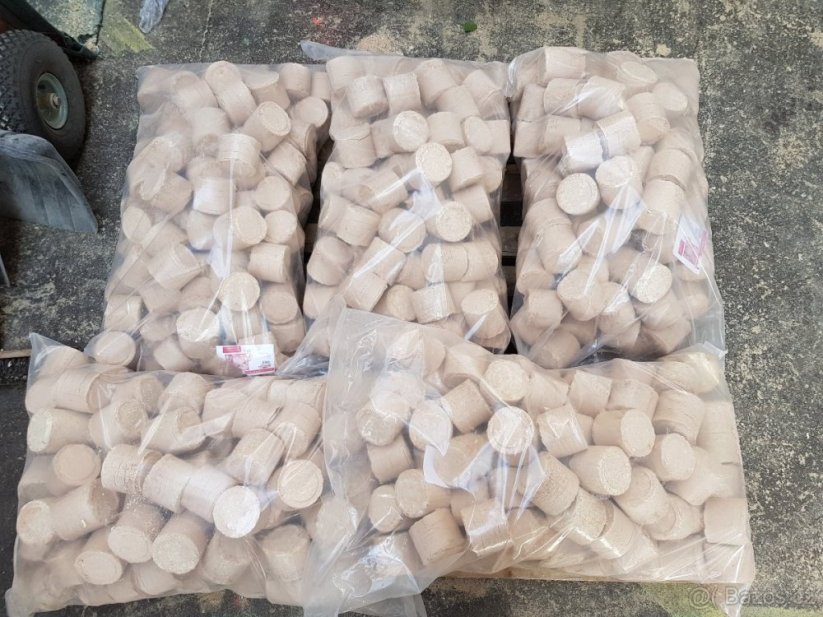 Ekobrikety - 25 kg