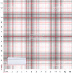Kluzák 39x16-bílá