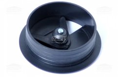 Káblová priechodka kruh 60 mm čierna