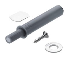 BLUM TIP-ON krátký včetně protiplechů šedý