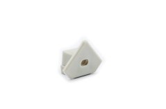 Koncovka k profilu LED ANGLE 45, otvor na kabel
