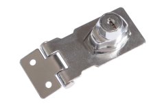 Dveřní petlice uzamykatelná 63 mm