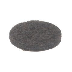 Filcová podložka KRUH HNĚDÁ pr.40mm, tl.3,5mm 2ks