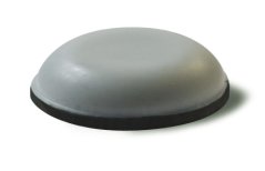 Teflonový samolepící kluzák KRUH šedý pr.25mm 8ks