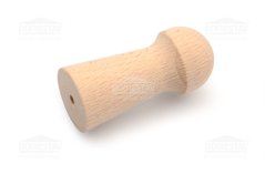 Věšák šatní dřevěný VSD2 surový BUK, pr. 20 mm