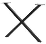 Stolová noha INDUSTRIA - X, šířka 820mm, podrobnosti níže