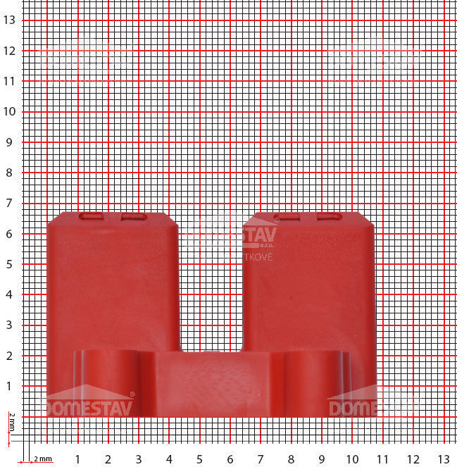 Krytka lamel K38/8 – dlhšia