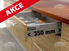 Zásuvka PREMIUMBOX 350mm s tlmením, výška 100mm
