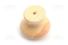 Úchytka knobka USD8 surová BOROVICA, pr. 30 mm