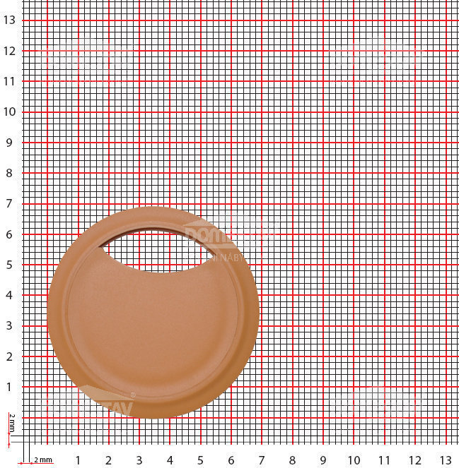 Kabelová průchodka 60 mm-buk