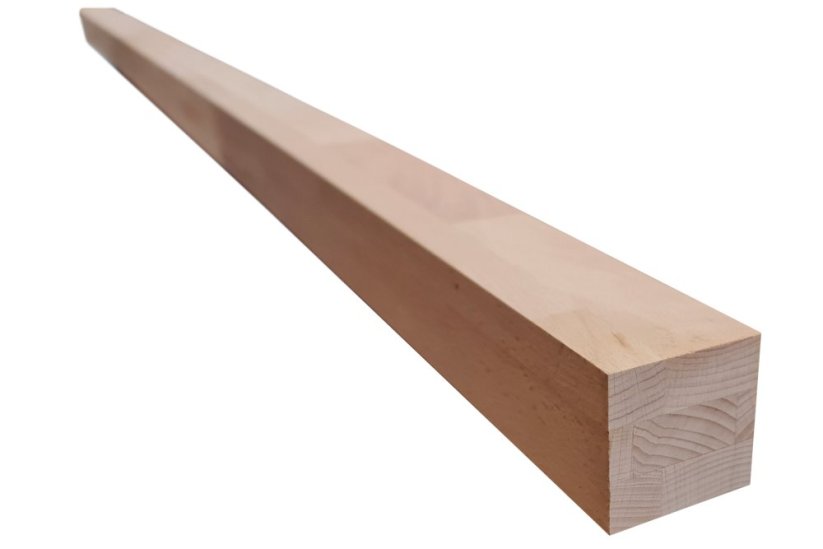 Bukový hranol cink 61x61x2130 mm, A/B