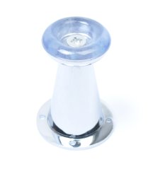 Nôžka nábytková V21E, zliatina, H100 mm, chróm