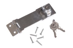 Dveřní petlice uzamykatelná 102 mm