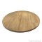 Stolová deska kruhová 700 mm, dub cink, tl. 40 mm A/B (cena za ks)