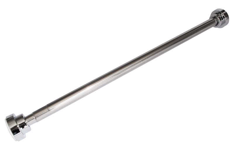 Nerez.teleskopická tyč na sprchový závěs 55-90 cm