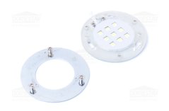 Svítidlo LED chrom kruh pr. 80 H9mm 2,5W