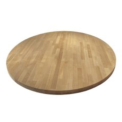 Stolová deska kruhová 600 mm, buk cink, tl. 50 mm A/B (cena za ks)