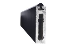 Šatní tyč 30x8 mm antracit