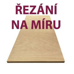 Buková překližka řezaná na míru tl.25 mm BB/CP (cena za m2)
