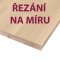 Buk cink řezaná na míru tl. 35 mm, A/B, škárovka (cena za m3)