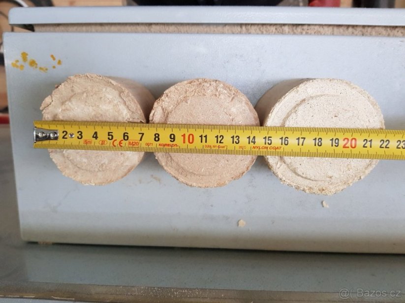 Ekobrikety - 25 kg