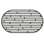 Stolová doska oválna 600 x 600 mm, buk cink, hr. 40 mm A/B (cena za ks)