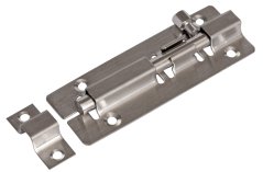 Nerezová dveřní zarážka 115 mm
